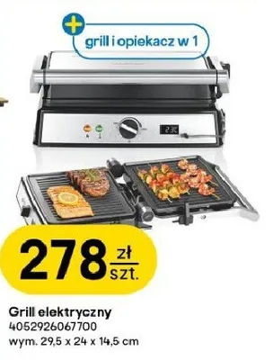 Grill elektryczny promocja w Castorama