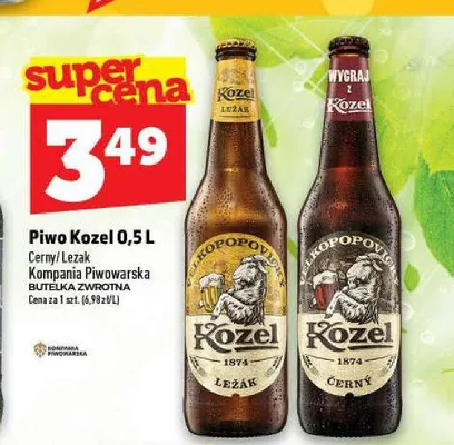 Piwo Kozel Lezak promocja w TOPAZ