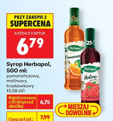 Syrop pomarańczowy promocja w Biedronka