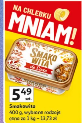 Smakowita różne rodzaje promocja w Auchan