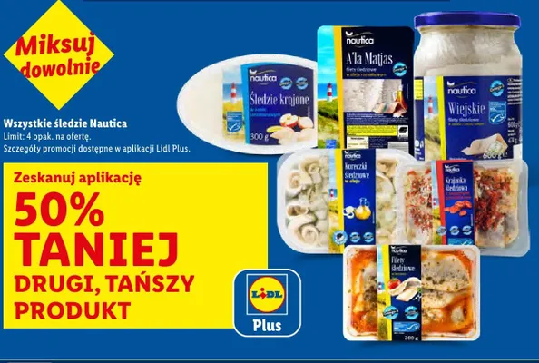 Śledzie wszystkie rodzaje promocja w Lidl