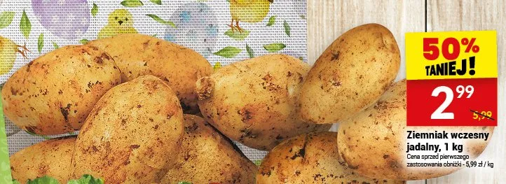 Ziemniak wczesny jadalny promocja w Twój Market