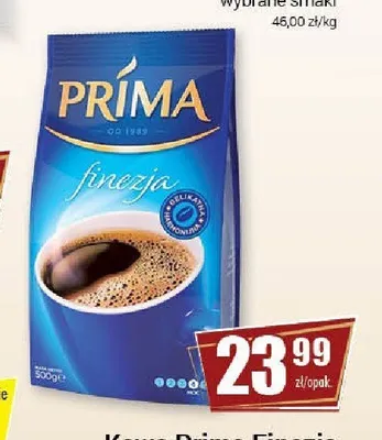 Kawa mielona Prima Finezja promocja w Premium Nasz Sklep