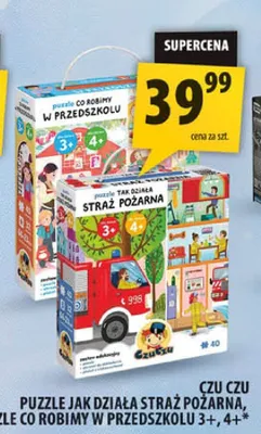 Puzzle Czu Czu Co robimy w przedszkolu 4+ promocja w Arhelan