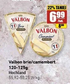 Ser Brie Valbon promocja w API Market