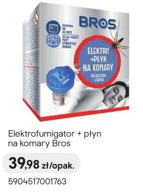 Elektrofumigator + płyn na komary promocja w Castorama