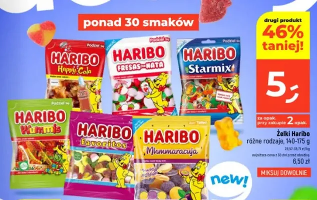 Żelki Haribo Fresas con Nata promocja w Dealz