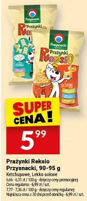 Prażynki Reksio Przysnacki ketchupowe promocja w Twój Market