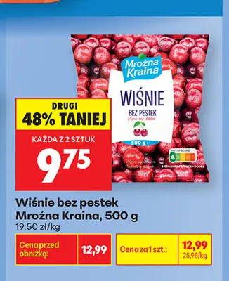 Wiśnie bez pestek Mroźna Kraina promocja w Biedronka