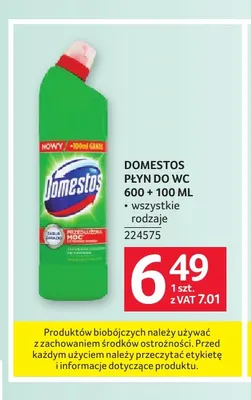 Płyn do WC Domestos promocja w Selgros