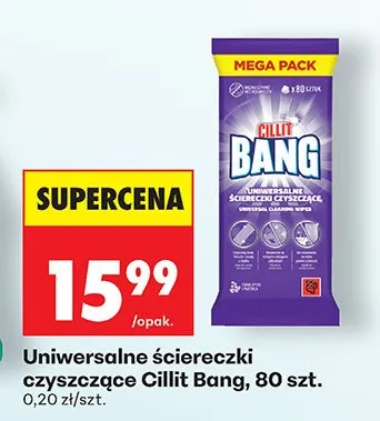 Uniwersalne ściereczki czyszczące promocja w Biedronka