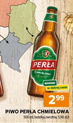 Piwo Perła chmielowa promocja w Stokrotka