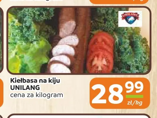 Kiełbasa na kiju Unilang promocja w Społem Częstochowa