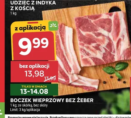 Boczek wieprzowy bez żeber promocja w Stokrotka