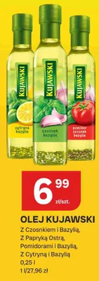 Olej Kujawski z Cytryną i Bazylią promocja w Chorten