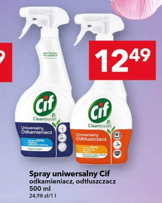 Spray uniwersalny Cif promocja w LEWIATAN