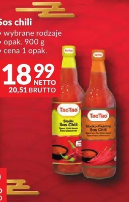 Sos chili wybrane rodzaje promocja w Makro