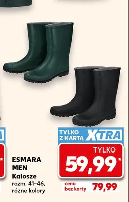 Kalosze promocja w Kaufland