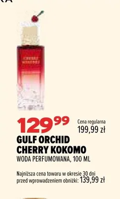 Woda perfumowana Gulf Orchid Cherry Kokomo promocja w Drogerie Natura