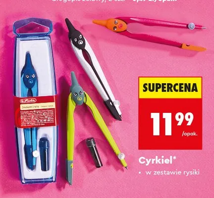 Cyrkiel Herlitz promocja w Biedronka