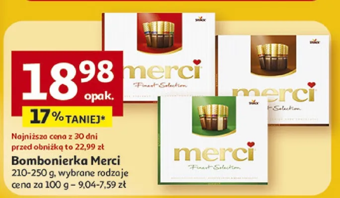 Bombonierka promocja w Auchan