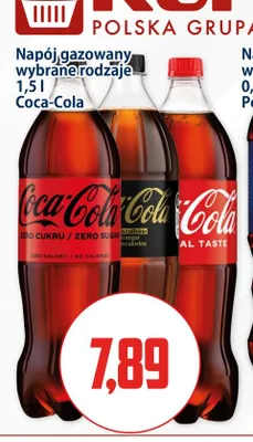 Napój gazowany Coca-Cola Zero Cukru promocja w Kupiec