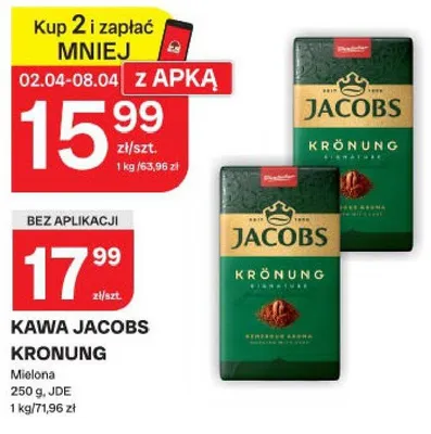 Kawa Kronung Mielona promocja w Chorten