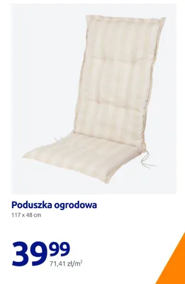 Poduszka ogrodowa na fotel promocja w Action