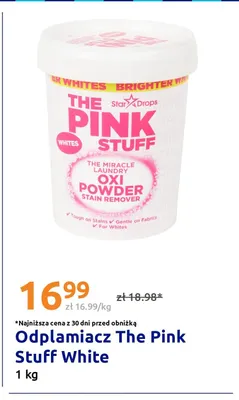 Odplamiacz The Pink Stuff White promocja w Action