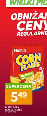 Płatki Corn Flakes Nestlé promocja w Stokrotka