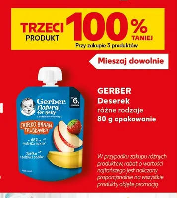 Deserek Gerber promocja w Kaufland