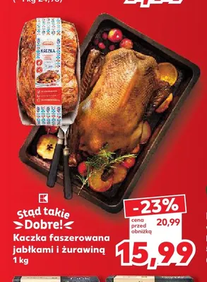Kaczka faszerowana jabłkami i żurawiną Stąd takie Dobre! promocja w Kaufland