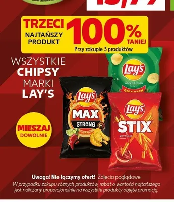 Chipsy Lay's Max Strong promocja w Kaufland