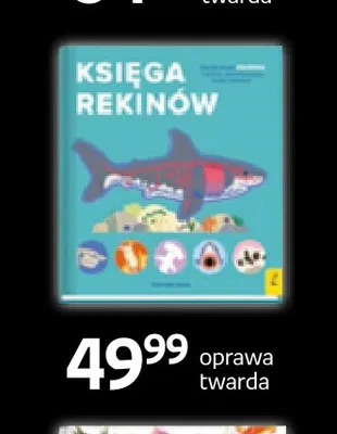 Książka Księga rekinów Wilga oprawa twarda promocja w Empik
