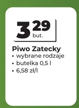 Piwo Zatecky promocja w Odido