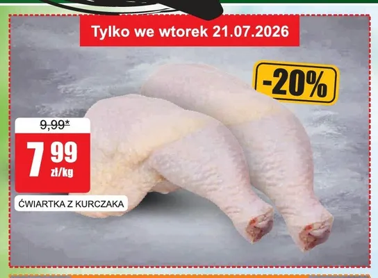 Ćwiartka z kurczaka promocja w Bingo