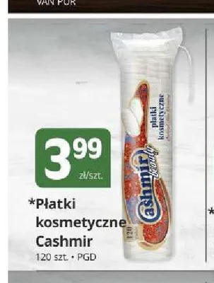 Płatki kosmetyczne Cashmir promocja w Marketvita