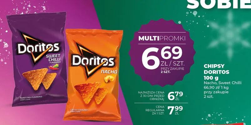 Chipsy Sweet Chilli promocja w Duży Ben