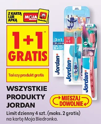Szczoteczka do zębów 3 in 1 Floss promocja w Biedronka