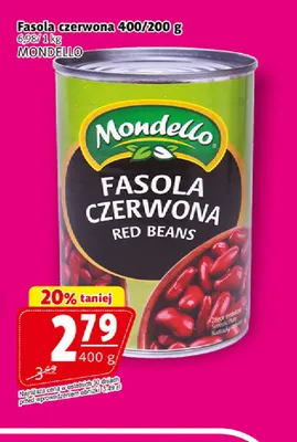 Fasola czerwona Mondello promocja w Prim Market