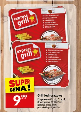 Grill jednorazowy Express-Grill promocja w Twój Market