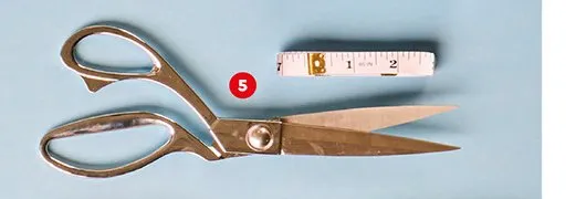 Zestaw nożyc krawieckich i miarki promocja w Biedronka