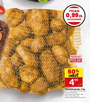 Ziemniaki paczka promocja w Twój Market