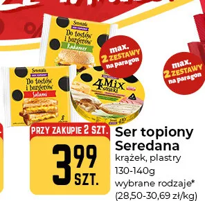 Ser topiony Seredana promocja w Społem Częstochowa