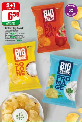 Chipsy papryka promocja w Dino