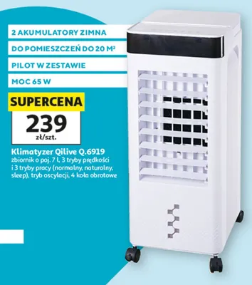Klimatyzer Qilive promocja w Auchan