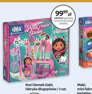 Koci Domek Gabi fabryka długopisów promocja w Empik