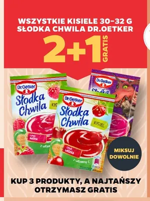 Kisiel Słodka Chwila wiśnia Dr.Oetker promocja w Netto