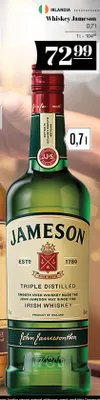 Whiskey Jameson promocja w POLOmarket