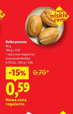 Bułka pszenna promocja w Lidl